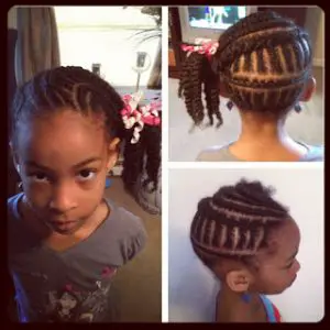 Brianna’s Hair Series ~ Twists to the Side