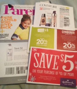 Coupons in Magazines