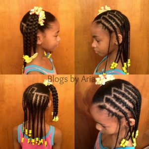 Brianna’s Hair Series ~ Pretty in Yellow