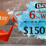 Ebates Giveaway | Enter to win a $150 Etsy Gift Card!!!