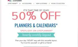 Erin Condren Life Planner Sale–Half Off!!