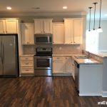 white townhouse kitchen