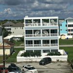 beach house with spiral staircase