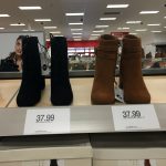 Fall booties at Target