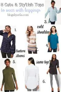 8 Cute & Comfy Tops to Wear with Leggings
