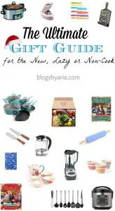The Ultimate Gift Guide for the Lazy Cook or the Non-Cook
