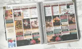 Holiday Planner Spreads