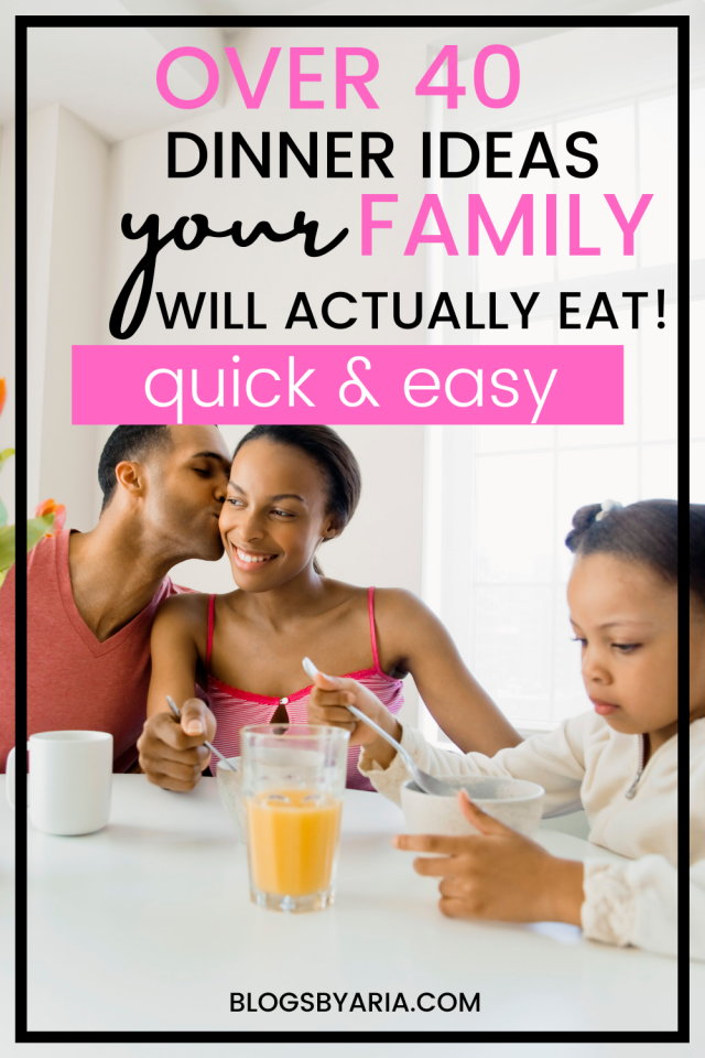 Easy Meal Ideas - Blogs by Aria