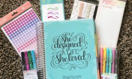 My New Blog Planner:  Erin Condren Deluxe Monthly Planner Review