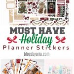 Must Have Holiday Planner Stickers