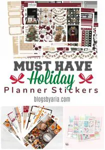Must Have Holiday Planner Stickers