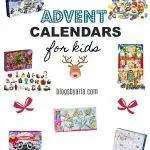 Advent Calendars for kids with their favorite characters and toys
