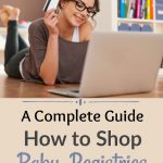 shopping online for baby registry