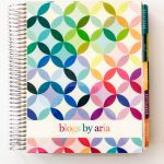 Erin Condren Horizontal Life Planner Mid Century Circles