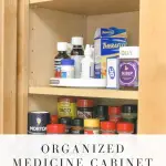 Organized Medicine Cabinet