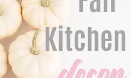 Fall Kitchen Decor