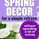 5 ways to add spring decor without spending a lot of money