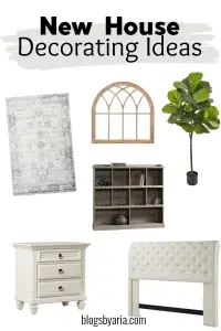 New House Decorating Ideas