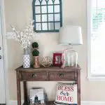 entry table decorating ideas