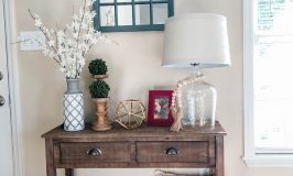 Entryway Table Decor