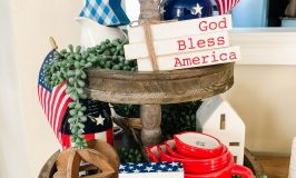 Patriotic Tiered Tray