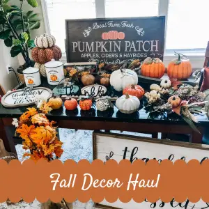 Fall Decor Haul