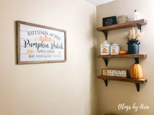 Pumpkin Powder Room