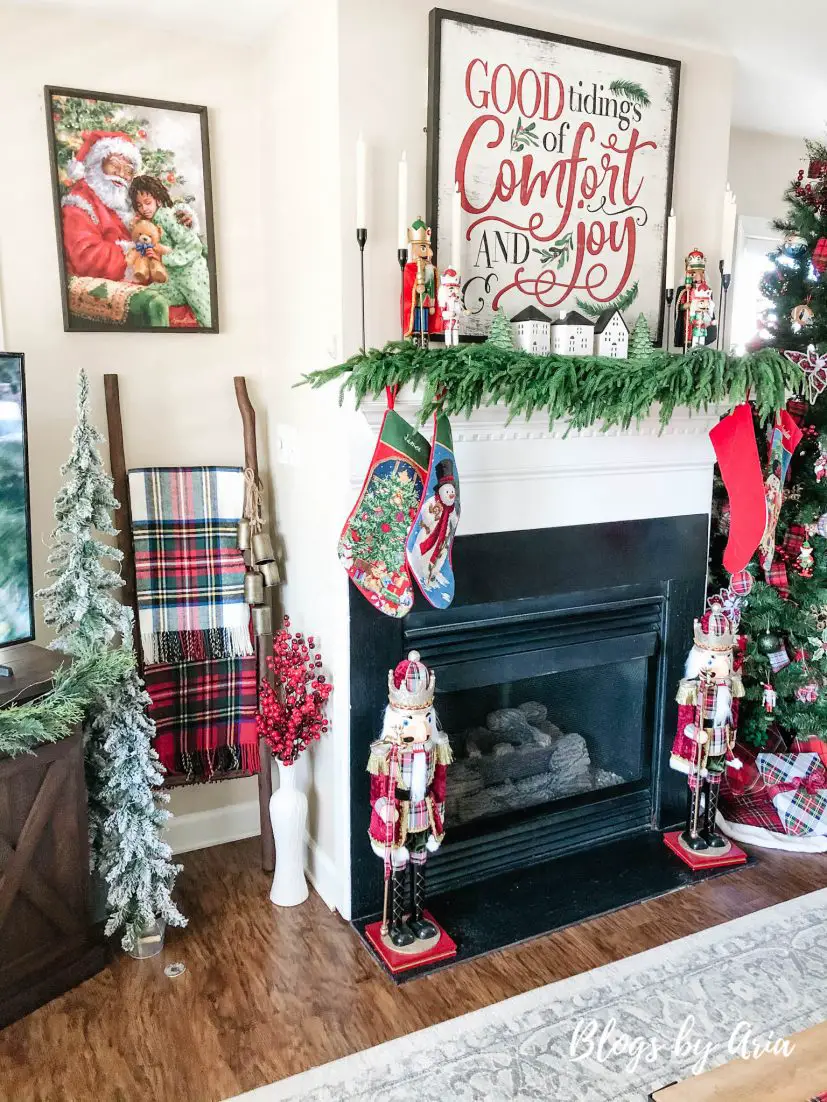 Christmas home living room tour