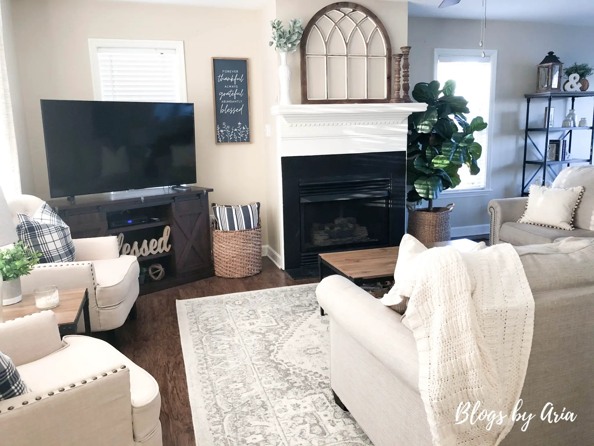 Living Room Decor Refresh - Blogs by Aria
