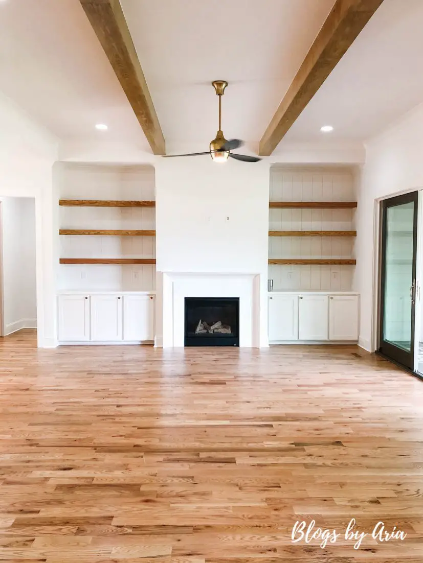 modern farmhouse living room