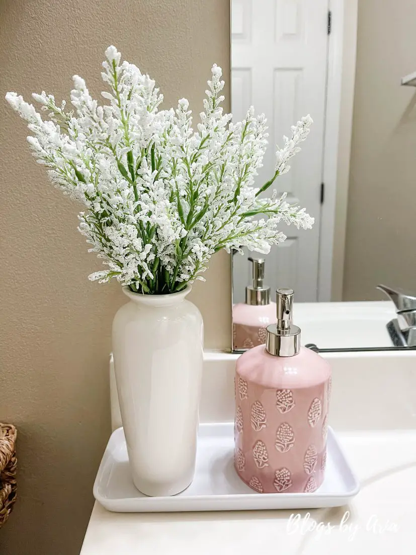 Spring bathroom