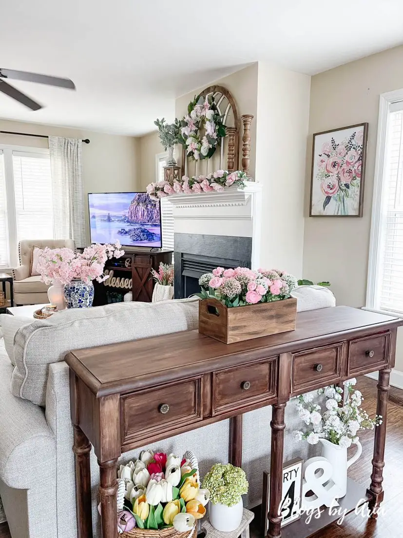 farmhouse spring decor ideas