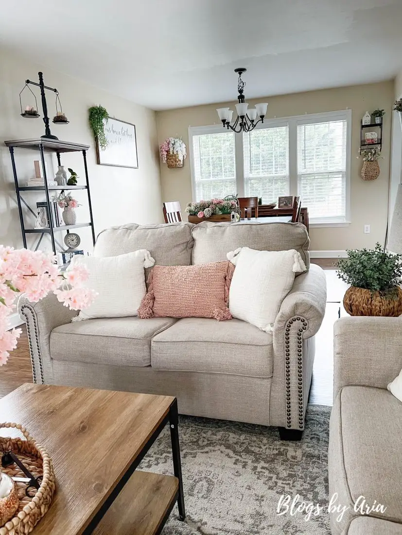 decorate your home for spring on a budget