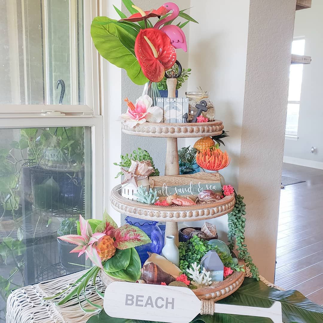 4 Pcs Summer Wooden Tiered Tray Decor Farmhouse Rustic Table Decor Books Stack Block Signs For Table Home Office Decorationsrustic Lemon W113828603