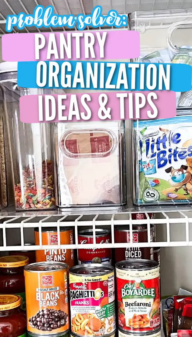 pantry organization ideas and tips