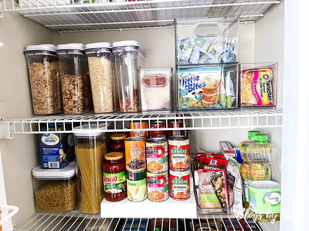 small kitchen pantry refresh