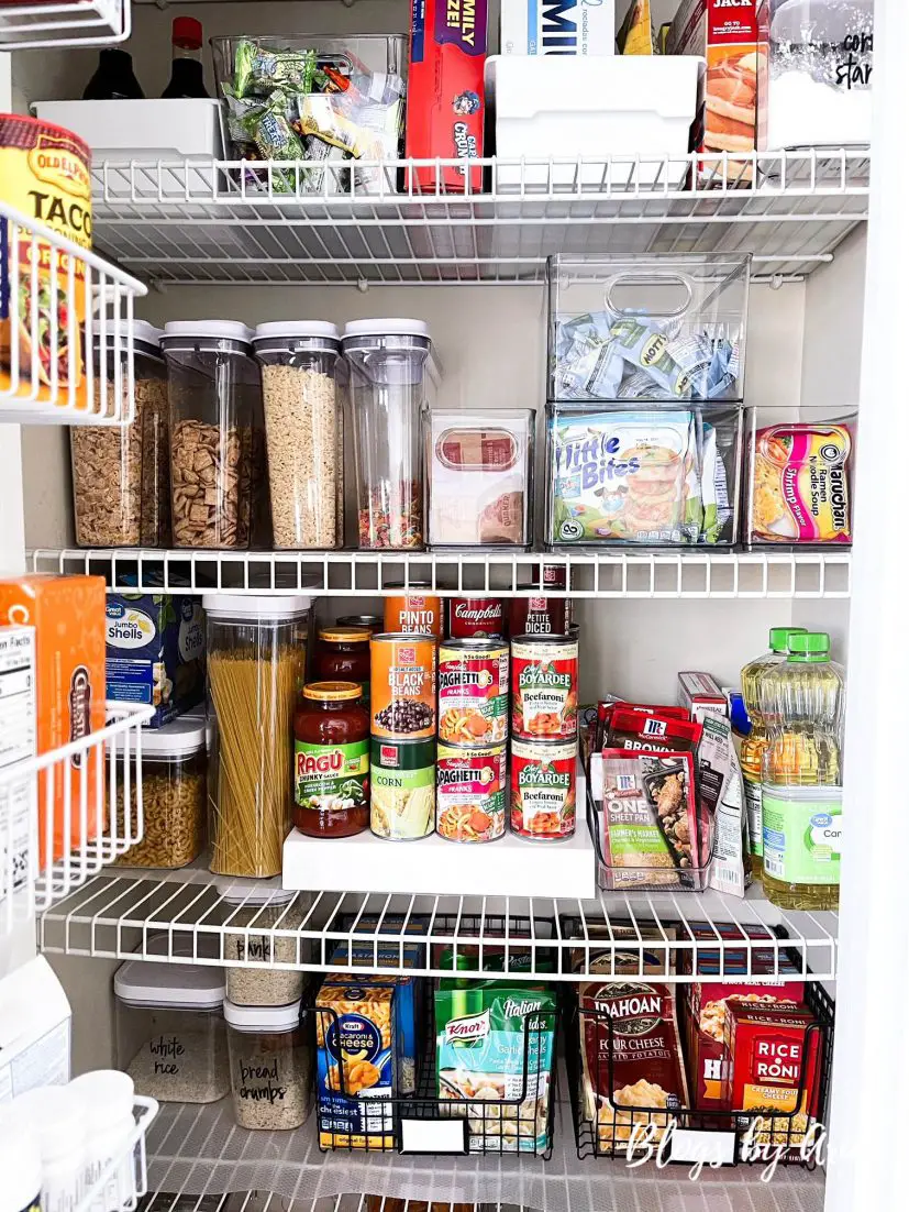 small kitchen pantry organization ideas