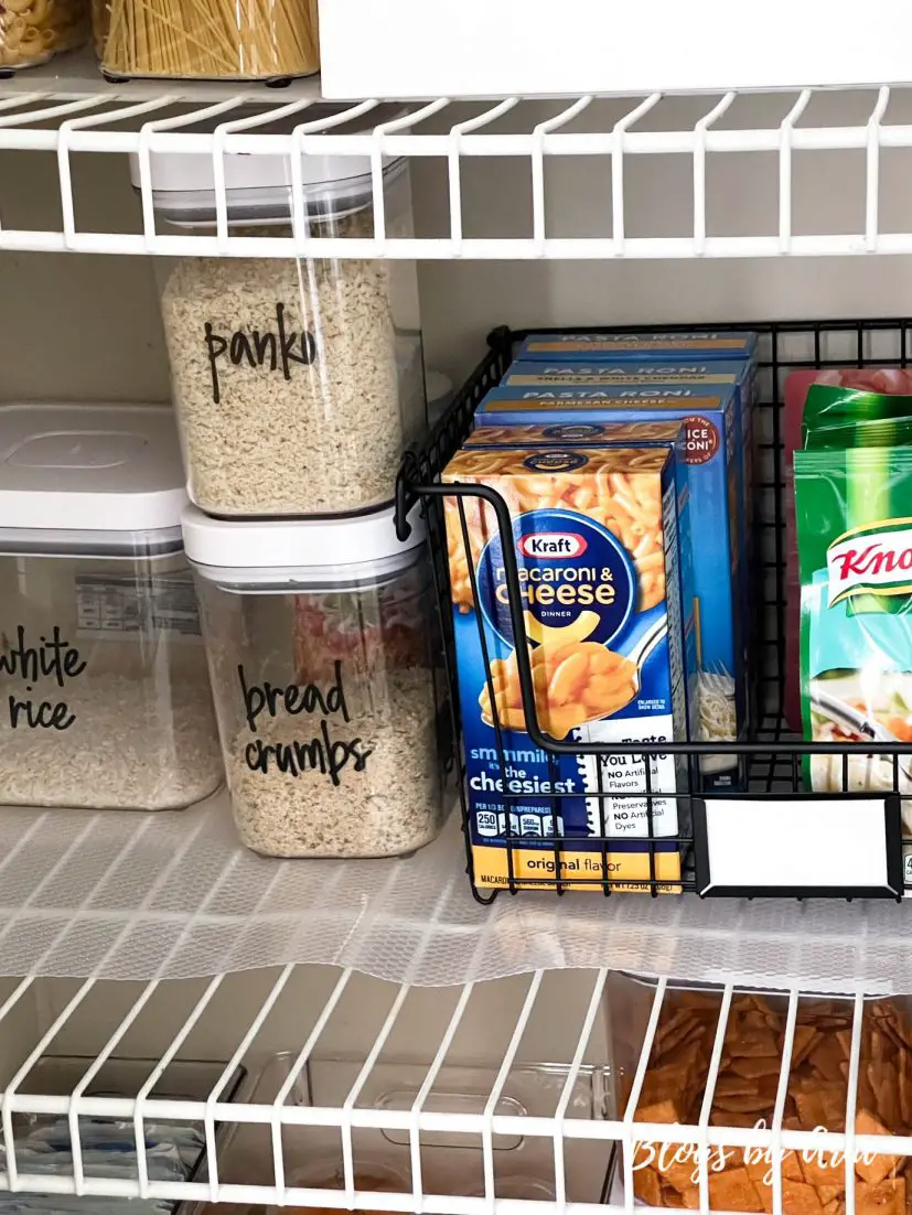 small kitchen pantry makeover