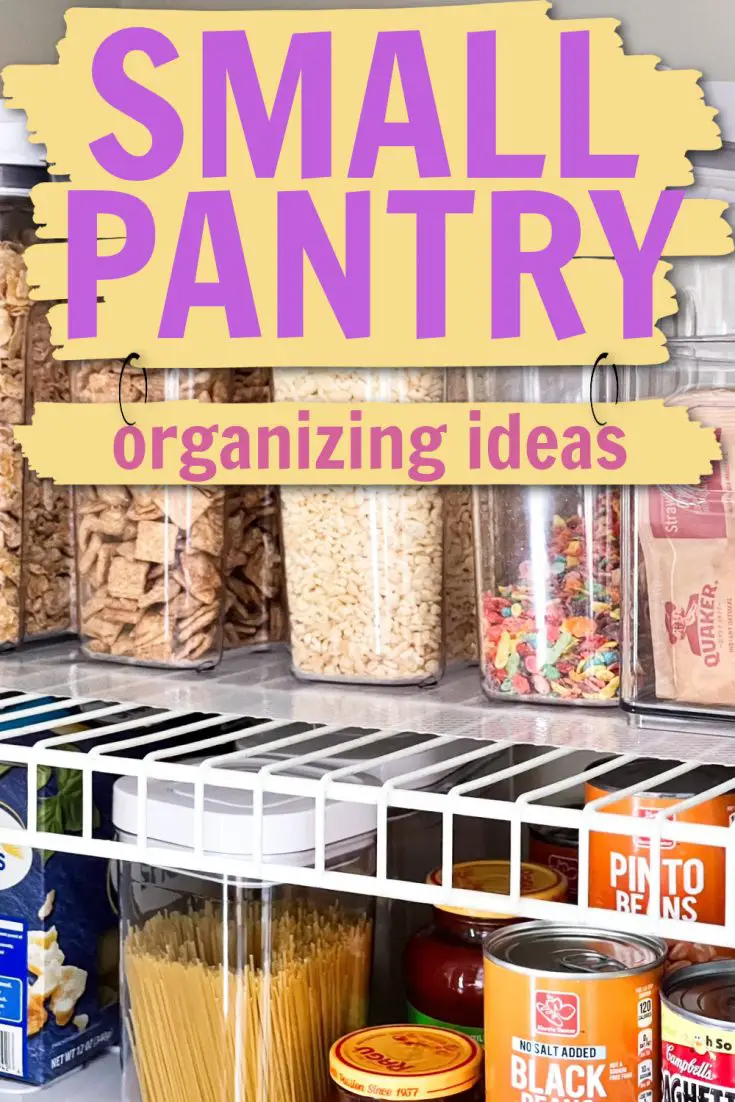 small pantry organizing ideas