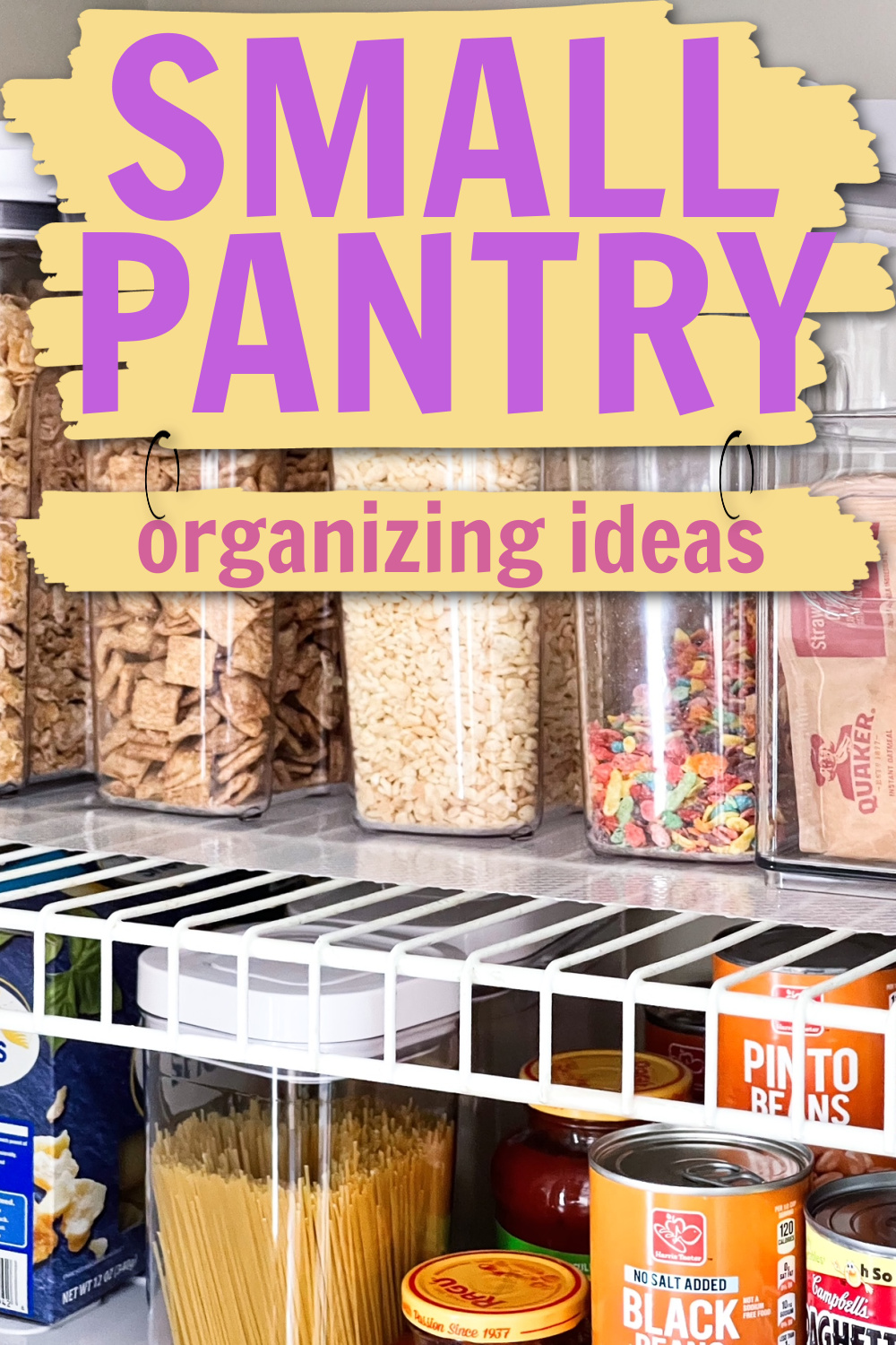 small pantry organization ideas that really work for 2021 - This