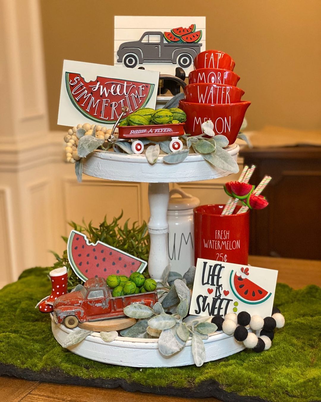 43 Summer Tiered Tray Decor Ideas Blogs by Aria