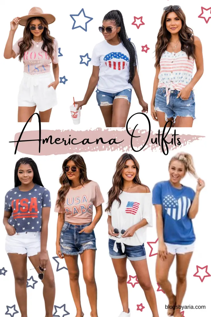 Americana Outfit Ideas for Summer