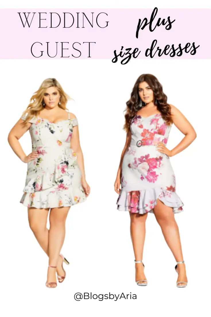 PLUS SIZE wedding guest dresses