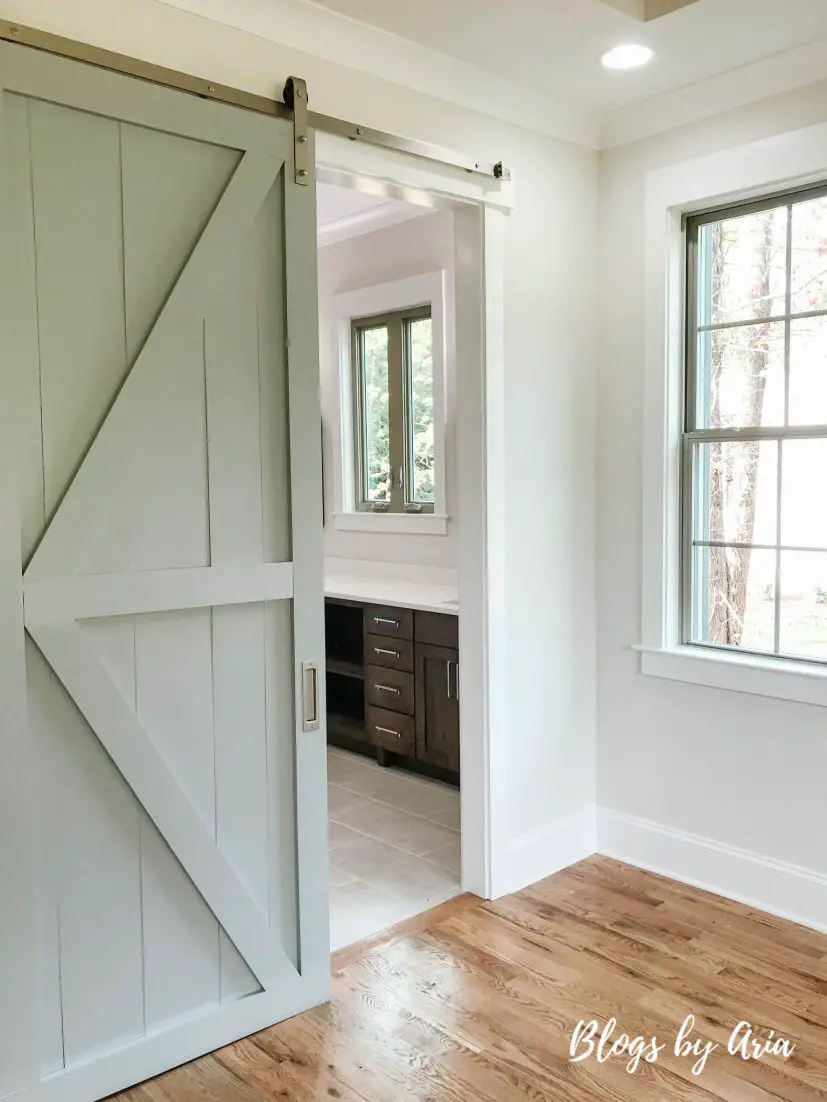 bathroom barn door