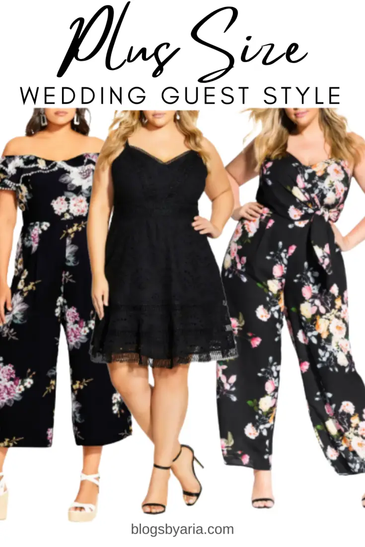 plus size wedding guest styles