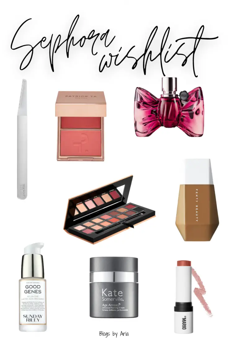 Sephora wishlist items from Fenty, Patrick Ta, Sunday Riley and more