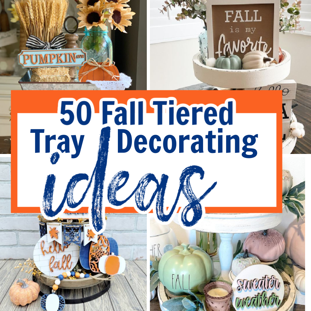 50 Fall tiered tray decorating ideas - Blogs by Aria