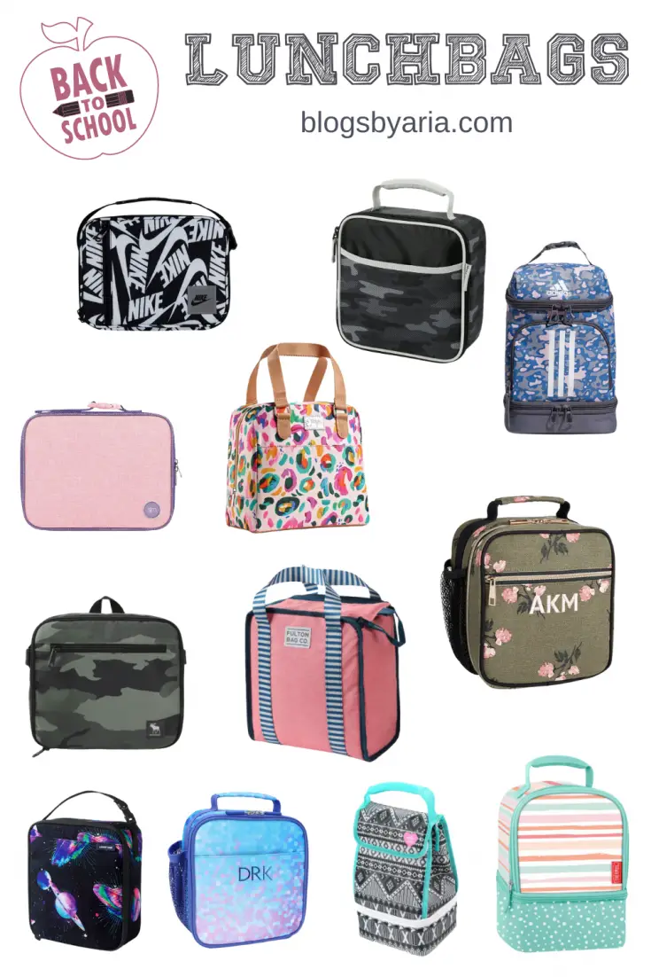 back to school affordable lunch bags