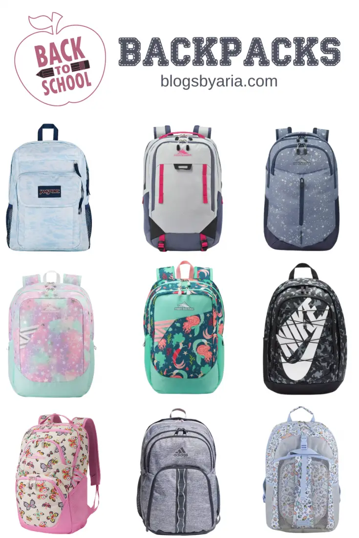 back to school backpacks