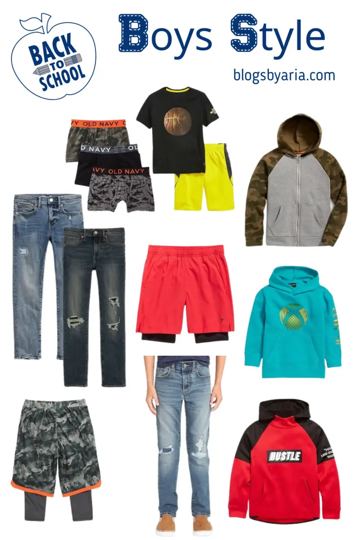 back to school boys clothes and outfit ideas for tween boys